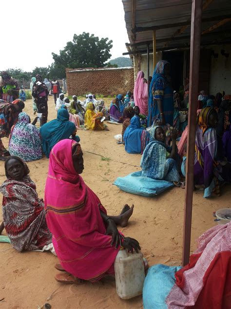 Life In Djabal Refugee Camp Eastern Chad The Doroti Organization For