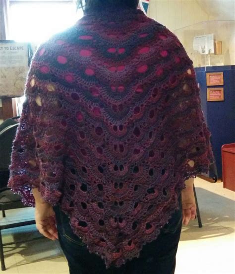 Scalloped Shawl With Beads Pattern On Ravelry Ravelry