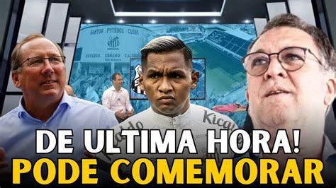 Aconteceu Agora De Utima Hora No Santos Diretoria Confirmou Noticias