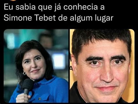 Eu sabia que já conhecia a Simone Tebet de algum lugar iFunny Brazil