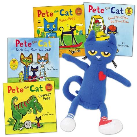 Pete The Cat 2 Book Set Collection Pete The Cat And His Four Groovy Images