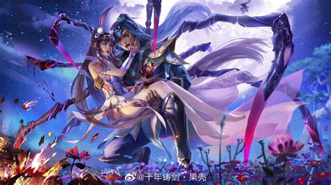 Xiao Wu And Tang San Douluo Dalu Drawn By Shinian Zhu Jian Guo Qiao