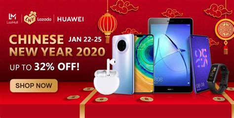 Huawei Reveals Lazada Chinese New Year Deals