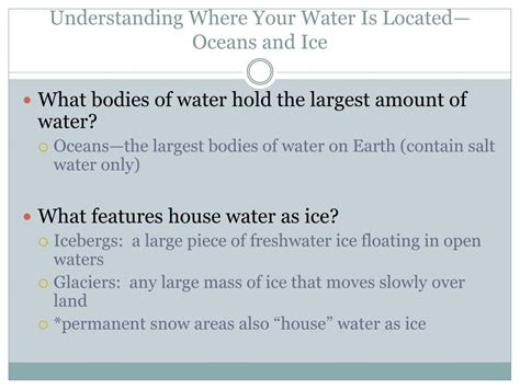 Ppt The Structure Of Hydrosphere Powerpoint Presentation Free Download Id 1451202