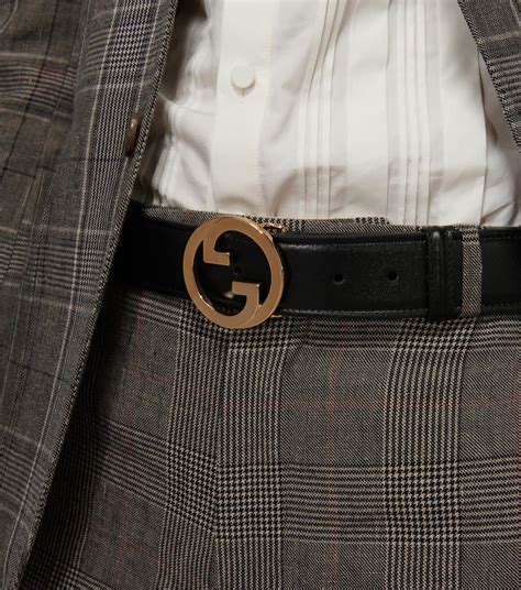 Gucci Blondie Leather Belt In Black Gucci Mytheresa