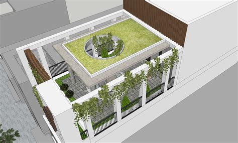 MODERN HOUSE SKETCHUP on Behance