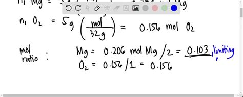 SOLVED: 12 Magnesium metal reacts quantitatively with oxygen to give ...