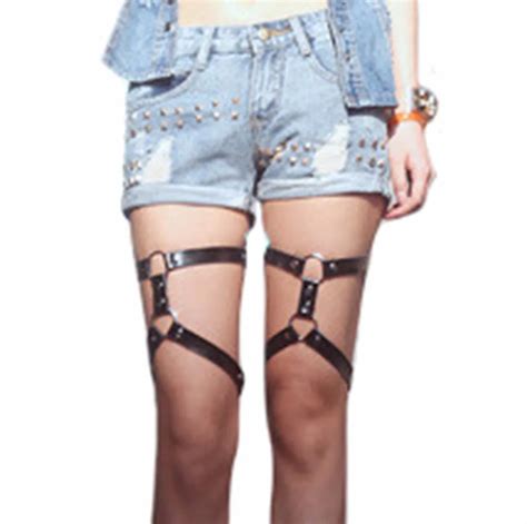 Elastic Rock Pub Girls Garter Belt Women Anime Suspender Belt Sexy