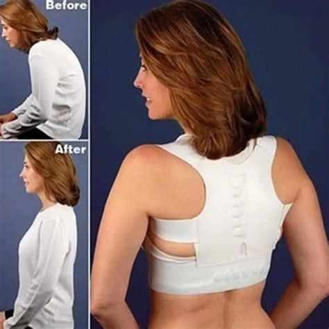 Braces Magnet Supports Adjustable Back Therapy Shoulder Magnetic