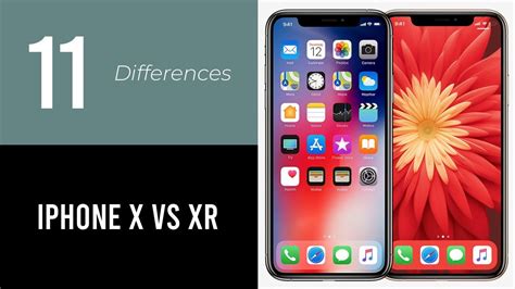 Differences Iphone X Vs Xr Youtube