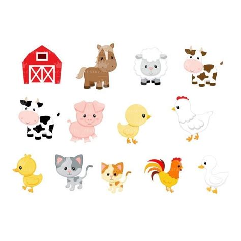 Animais Da Fazenda Para Imprimir - Animais da Fazendinha para Imprimir | Tema da fazenda, Fazendinha png ...