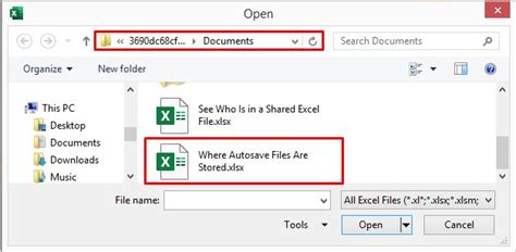 Excel Autosave Location Set Up Autosave Location Earn And Excel