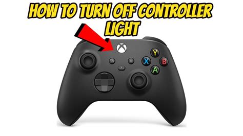 How To Turn Off Your Xbox Controller Light Easy Way Youtube