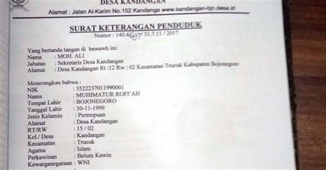 Detail Contoh Surat Keterangan Ktp Sementara Koleksi Nomer 43