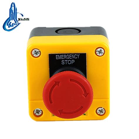 Xdl J H Red Mushroom Remove Control Emergency Control Box