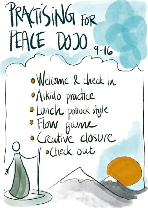 Practising For Peace Full Spring Dojo On Dojo Island — Interchange Tomo