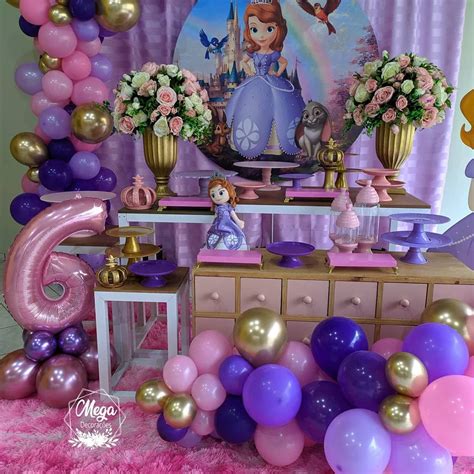 Festa Princesa Sofia Ideias De Decora O Dicas E V Deos De Passo A