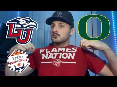 The Fiesta Bowl Liberty Vs Oregon Predictions Youtube