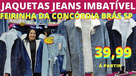 MELHOR PREÇO DE JAQUETAS JEANS BRÁS SP YouTube