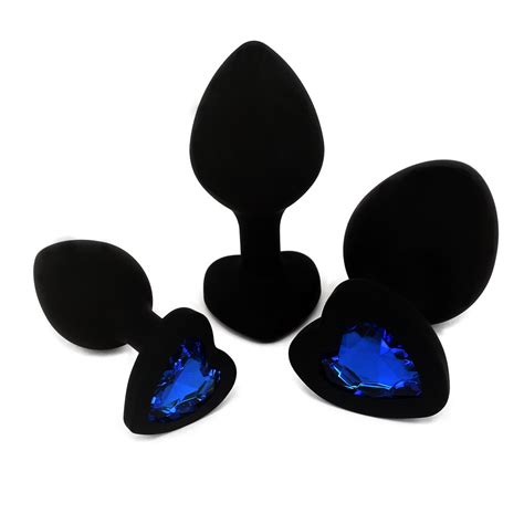 Amazon Eastern Delights Anal Sex Trainer 3PCS Kit Heart Silicone