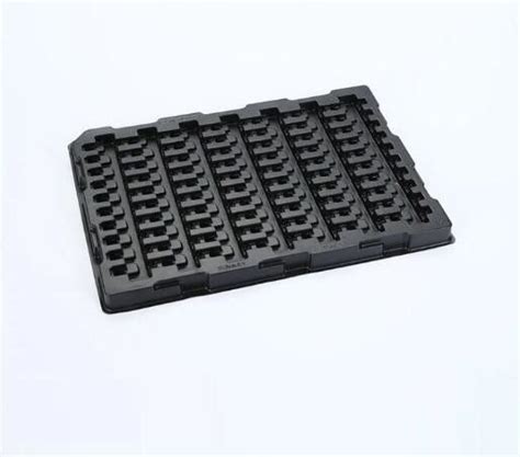 Pet Pp Ps Plastic Blister Packaging Electronic Chip Tray Anti Corrosion