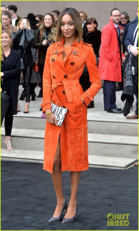 Jourdan Dunn Shows Orange Is The New Black At Burberry Show Photo