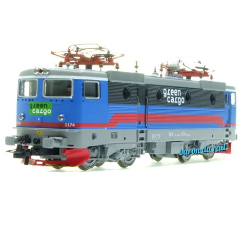 Locomotive Lectrique Rc Green Cargo P Vi Digitale Son Ho