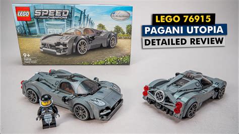 LEGO Speed Champions 76915 Pagani Utopia With 4 Doors Detailed