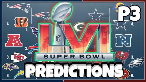 2022 Nfl Playoff Predictions Full Playoff Brackets Super Bowl 56