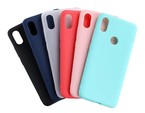 Capas finas em silicone Xiaomi Redmi S2 várias cores The Cases Market