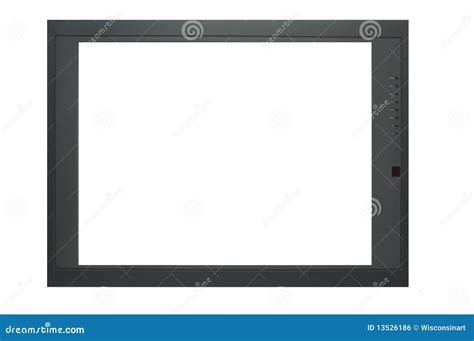 Tv Frame Border From Television Isolated Royalty Free Stock Image