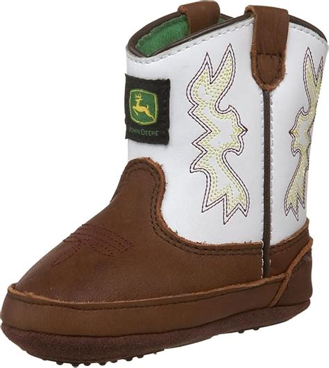 John Deere 133 Western Boot Infanttoddlerbrown1 M Us