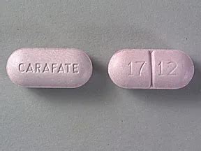 Carafate (sucralfate) dosing, indications, interactions, adverse ...