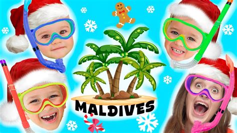 Vlad Dan Niki Merayakan Natal Di Maladewa Youtube