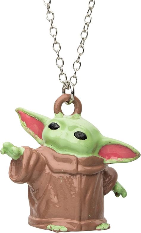 Star Wars The Mandalorian The Child 3d Pendant Necklace