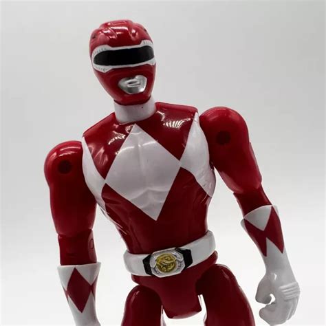 POWER RANGERS MIGHTY Morphin Red Ranger 12 Inch Action Figure Toy EUR