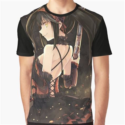 Tokisaki Kurumi Date A Live T Shirt For Sale By Akiko75 Redbubble Kurumi Graphic T