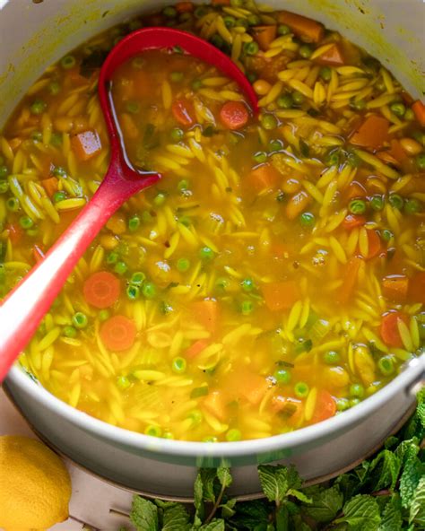 Lemon Orzo Soup - BetterFoodGuru