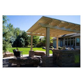 Freestanding Pergola Midcentury Patio Boise By ShadeWorks Inc