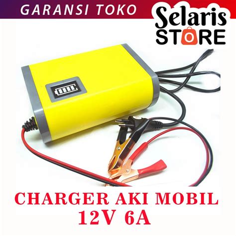 Jual Alat Setrum Aki Mobil V A Charger Aki Portable Fbc D Selaris