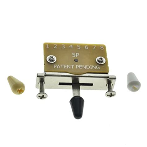 Kaish Heavy Duty 5 Way Guitar Pickup Lever Switch Selector Switch For Strat Tele