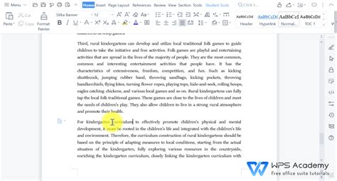 How to insert footnote in Word | WPS Office Academy