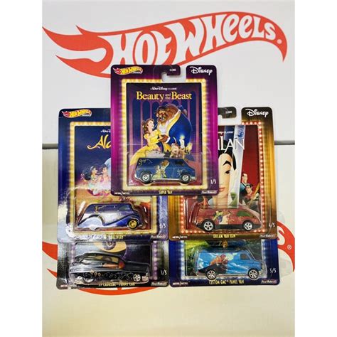 Hot Wheels Premium Disney Classic Set Of Shopee Malaysia