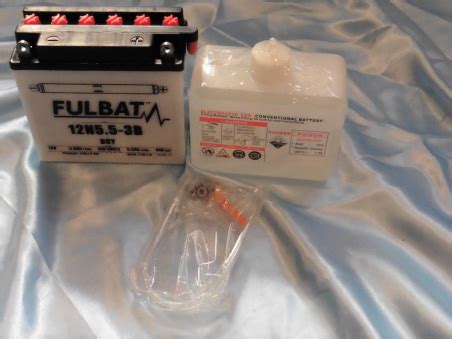 Batterie Fulbat N B V Ah Acide Avec Entretien Pour Moto