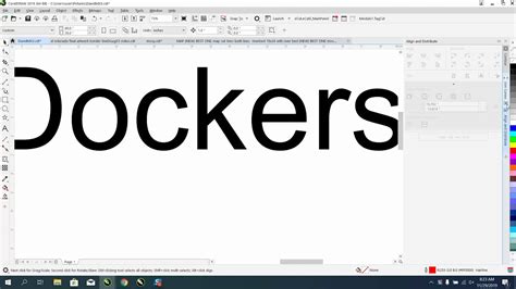 Dockers In Corel Draw Will Not Attach Rxlaneta