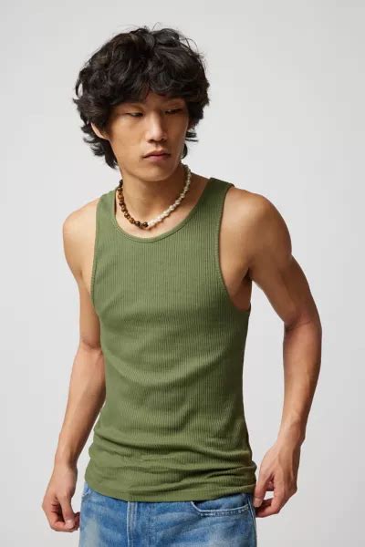 Uo Classic Ribbed Tank Top Urban Outfitters