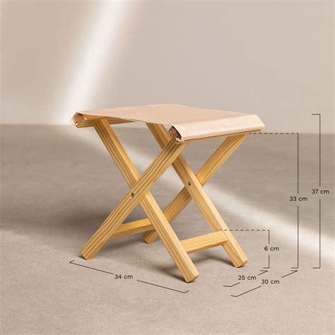 Tabouret Pliant En Bois Dalma Colors SKLUM