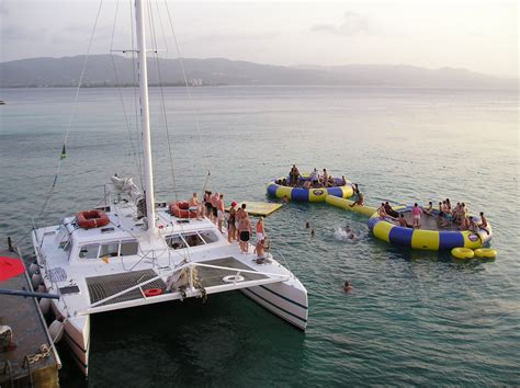 Jamaica Catamaran Tours Montego Bay In 2022 Bay Boats Catamaran