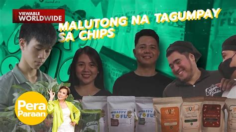 Negosyong Veggie Chips Malaki Ang Hatid Na Kita Pera Paraan YouTube