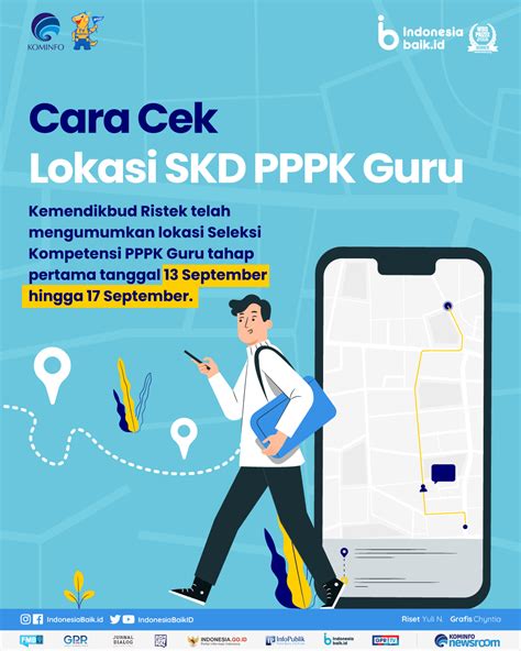 Cara Cek Lokasi Skd Pppk Guru Indonesia Baik